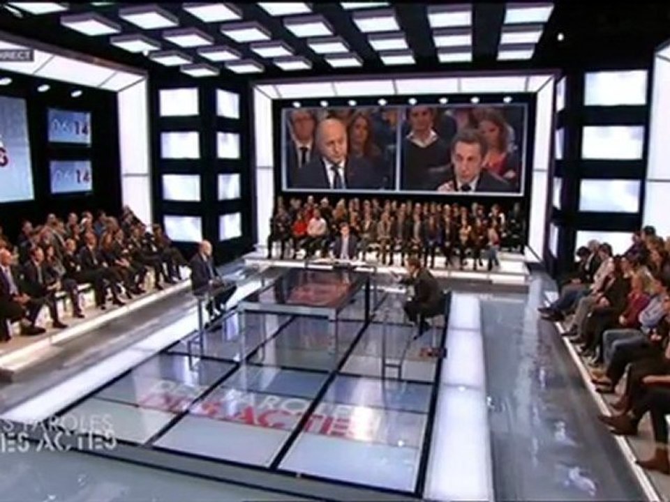 Sarkozy: Mr Fabius vous avez un culot d'acier!