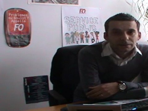 COSAT 2012 - Nicolas Refutin n°1 sur la liste FO CUGT CCAS