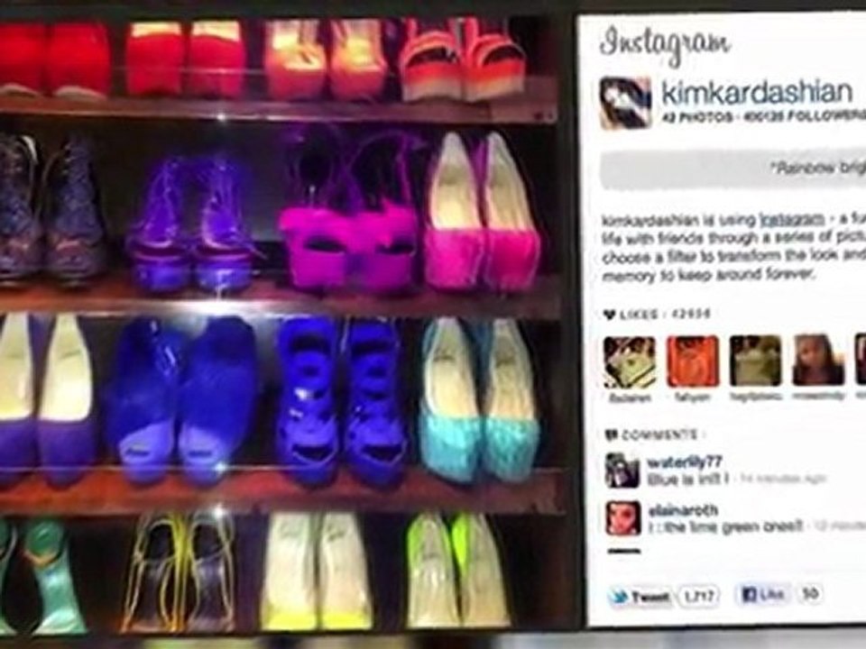 Kim Kardashian's Schuh-Kollektion