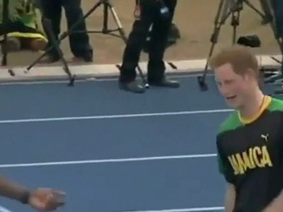 Principe Harry vs Usaint Bolt