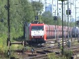 Veolia BR185 rangiert auf dem Rbf Köln Eifeltor