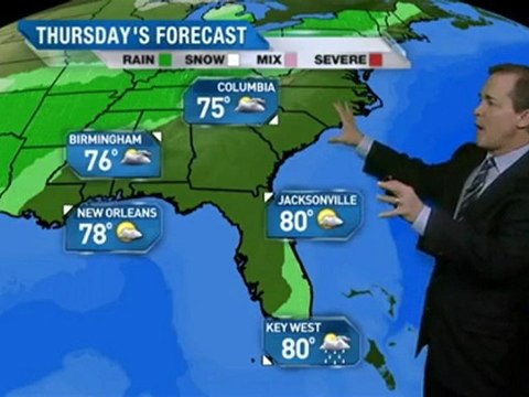Southeast Forecast - 03/07/2012