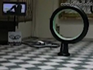 Parrot AR.Drone 2.0 - Demo flip leftside 2x @ 600 fps