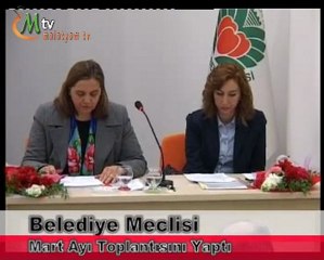 Belediye Meclisi Mart Ayı Toplantısını