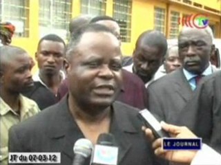 Mathias Dzon au chevet des victimes du 4 mars