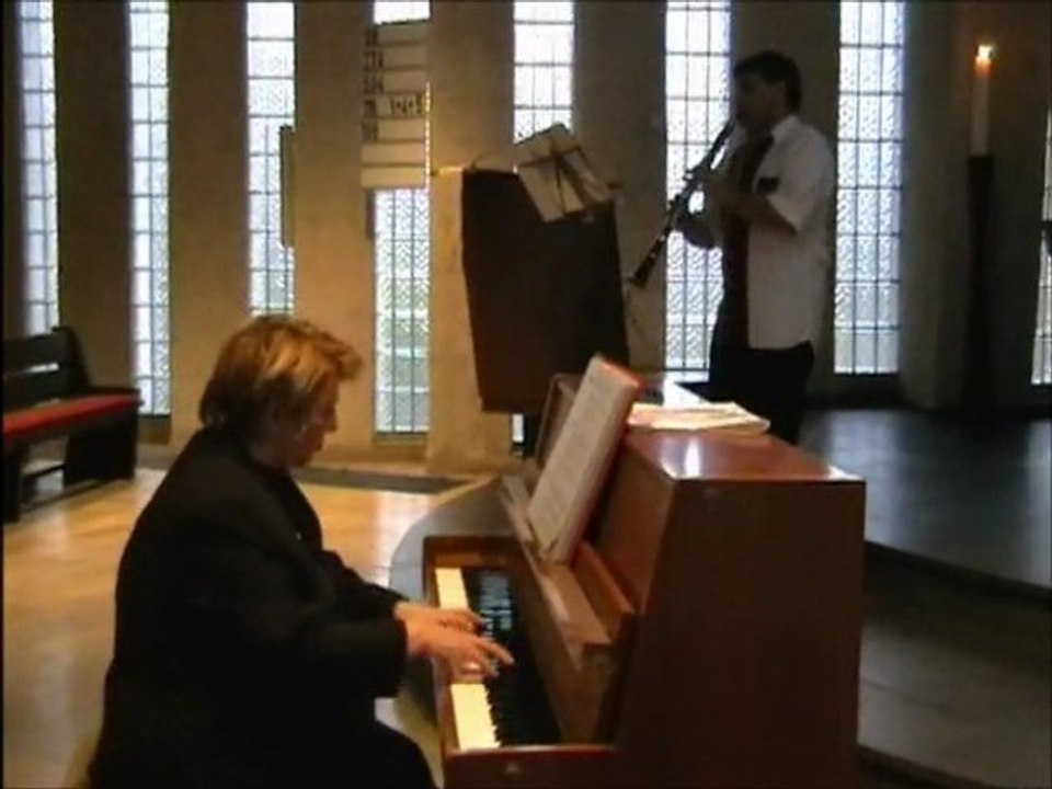Allegro - J.H.Fiocco - NINEL & GENNADY POTASCHNIK (Klavier / Klarinette)