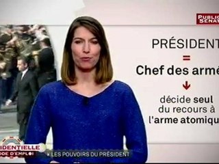 PRESIDENTIELLE MODE D'EMPLOI,Les pouvoirs du président