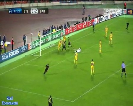 BATE Borysów - FC Barcelona 0:5 28//09//2011 - Liga Mistrzów: faza grupowa (2.kolejka)