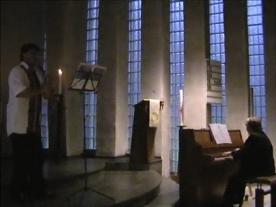 'Menuett und Badinerie' - J.S.Bach - NINEL & GENNADY POTASCHNIK (Klavier / Klarinette)