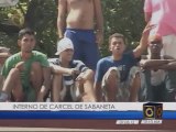 Presos de Sabaneta se cosen los labios y amenazan con huelga de sangre