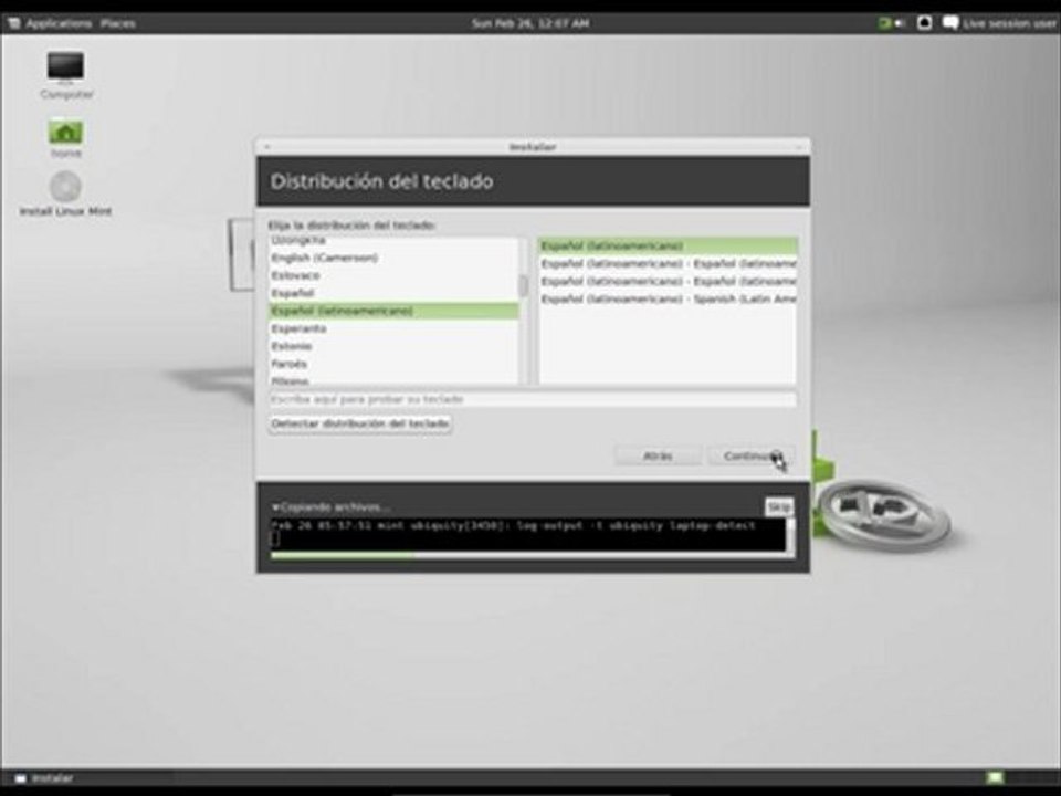 Tutorial Instalación Linux Mint - Practicas Iniciales G13 USAC