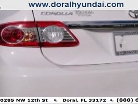 Used 2011 Toyota Corolla LE for sale in Miami FL, Doral