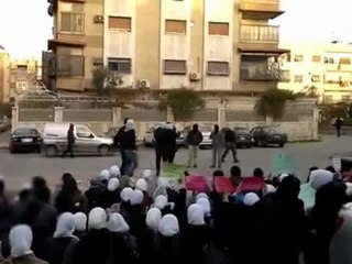 فري برس دمشق دمشق الميدان مسرحيّة ضد النظام انتهت بمظاهرة 7 3 2012