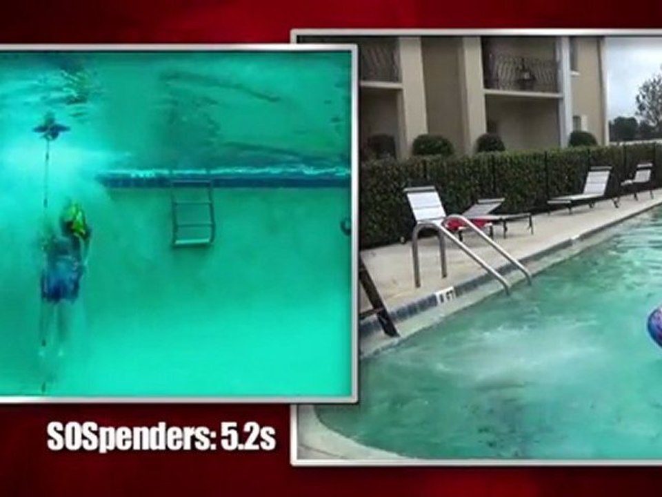 Automatic Inflatable PFD Dunk Tank Test