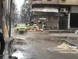 فري برس حمص شارع الموت الجديد  شارع الحميدية الرئيسي 7 2 2012 ج2