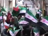 فري برس حمص باب السباع مظاهرة بابا عمرو حنا معاكي للموت 7 3 2012