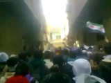 فري برس دمشق الحجر الأسود مظاهرة طلابية 7 3 2012 ج3
