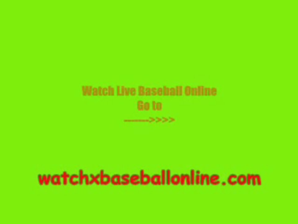 Watch Mlb Major League Matches on Thursday,and Friday 2012