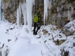 Jeunes Alpinistes Savoie - Cascade en Chartreuse