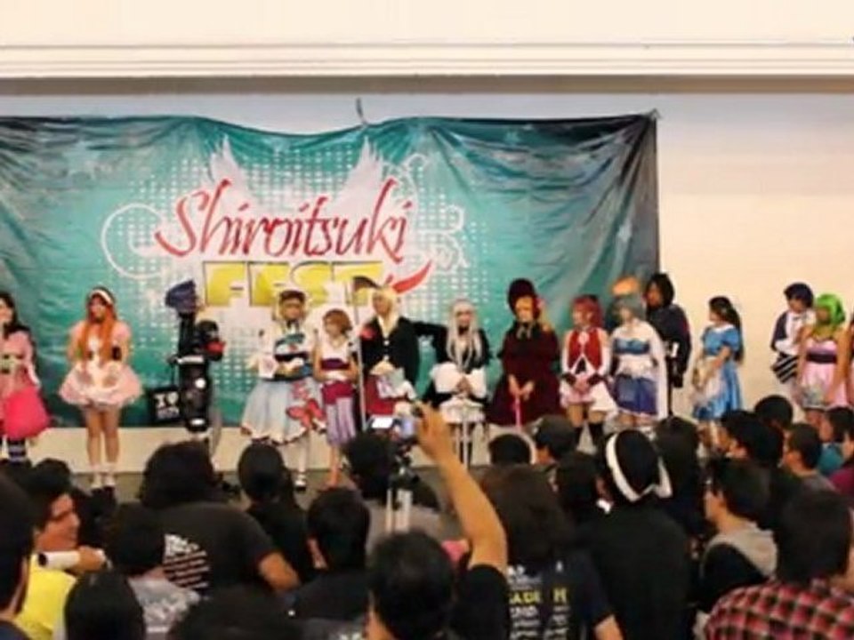 Premiación - Concurso de Cosplay  - Shiroitsuki FEST 3 y 4 de Marzo 2012