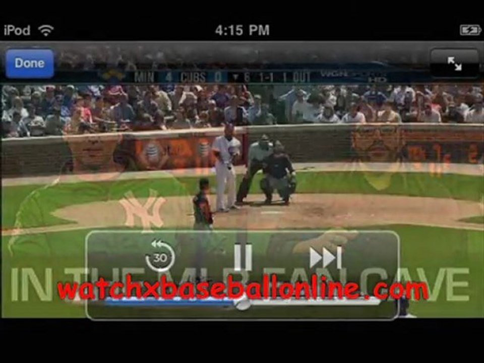 watch Live baseball match clips