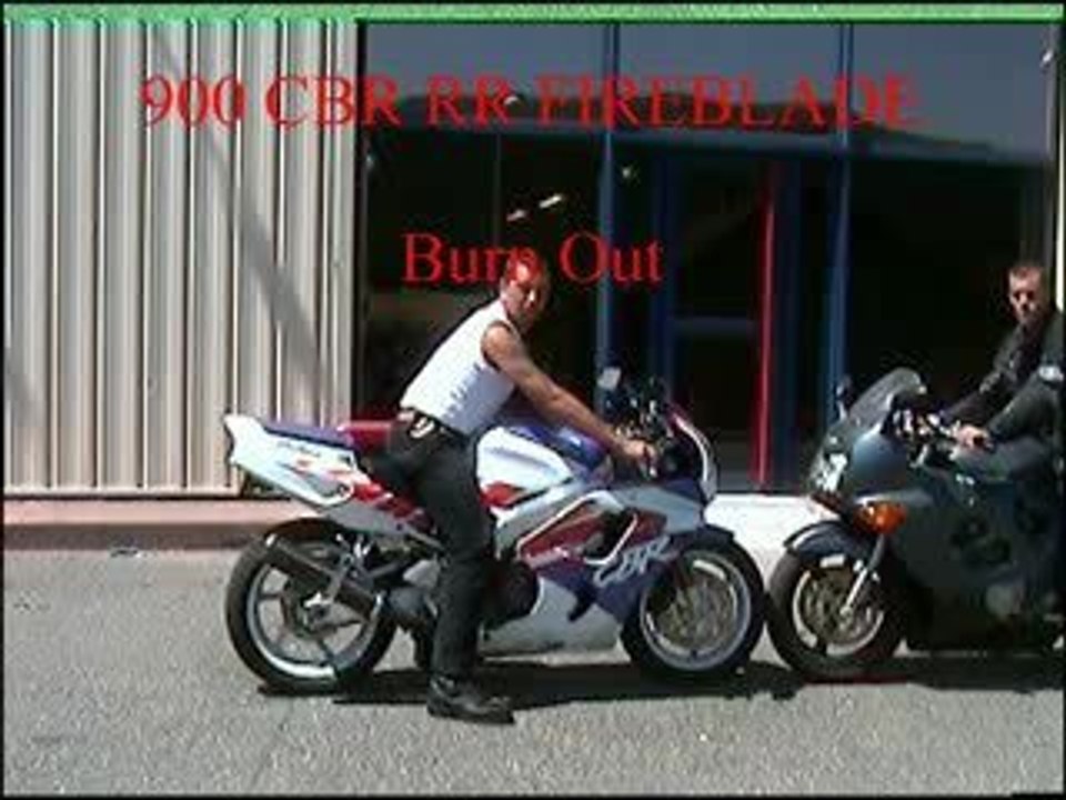 900 CBR Burn