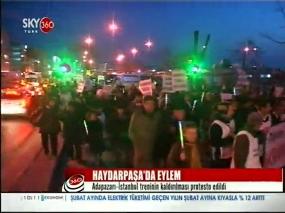 Haydarpaşa'da Eylem