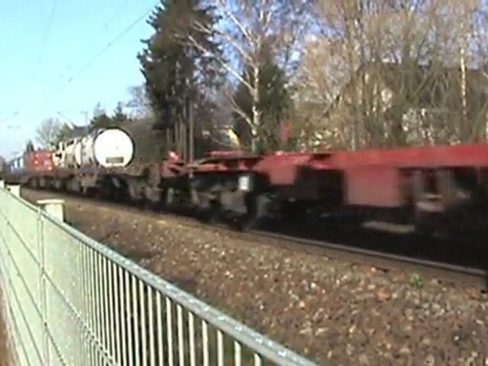 MRCE BR189, BR110, BR140, BR185, Reihe482, Class66, BR143 und BR425 bei Bonn Beuel Süd