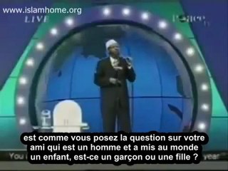 Qui a crée Dieu ( Drôle ) Zakir Naik