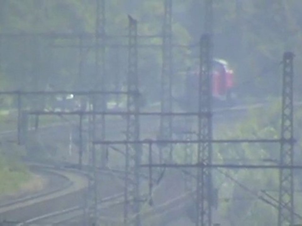 V100, BR213 und drei BR185 am Ortseingang Neuwied