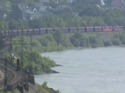 BR151 Doppeltraktion, BR140, BR152, BR185, BR425 bei Neuwied a. Rhein