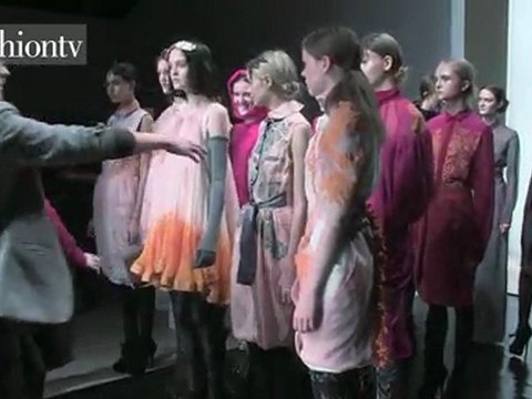 Bora Aksu Fall 2012 Backstage at London FW | FashionTV