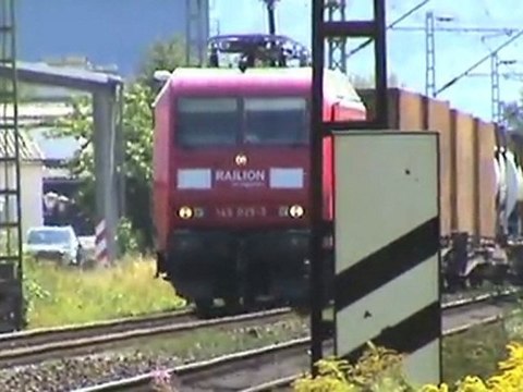 BR155, BR145, BR151, BR425, BR143 bei Bad Hönningen am Rhein