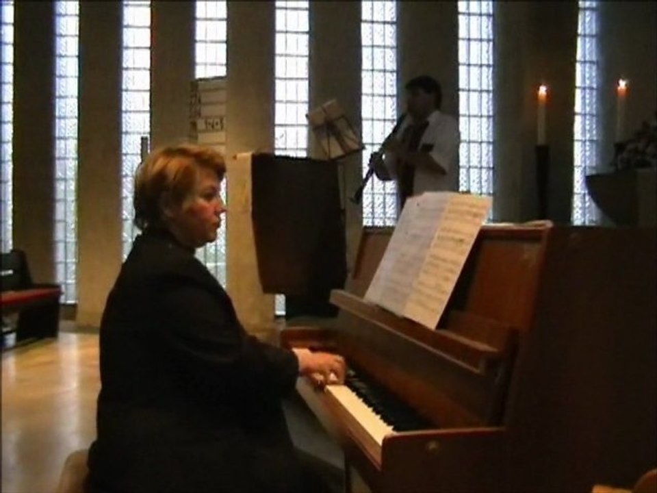 'Menuett' - L.Boccherini - GENNADY & NINEL POTASCHNIK (Klarinette / Klavier)