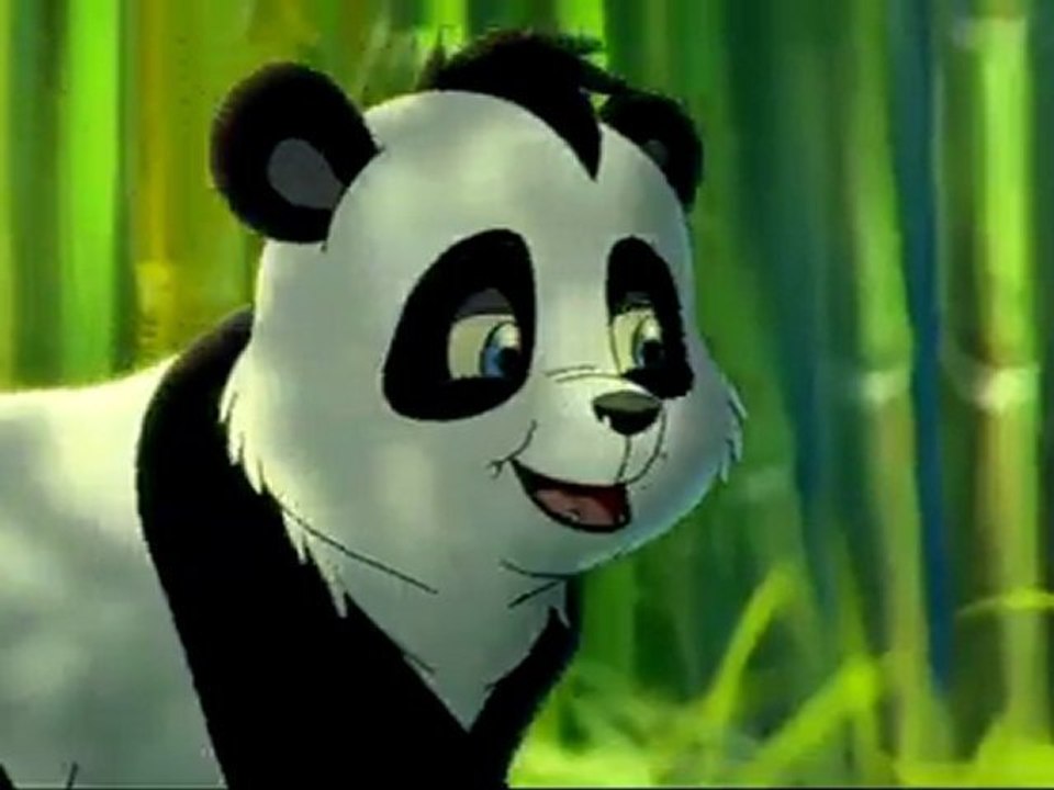 Kleiner starker Panda