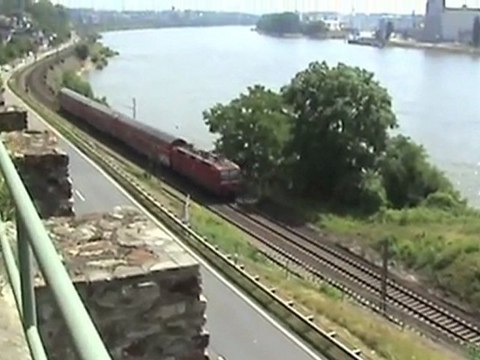 Class 66, BR185, BR425 Ortseingang Neuwied am Rhein