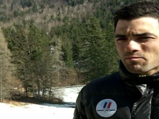 Interview de Simon Fourcade avant le relais Hommes