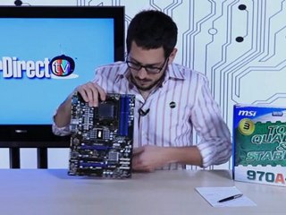 TigerDirect TV: MSI 970A-G45 9 Series AM3+ Motherboard