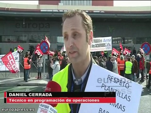 Trabajadores de Barajas se concentrarán por el empleo