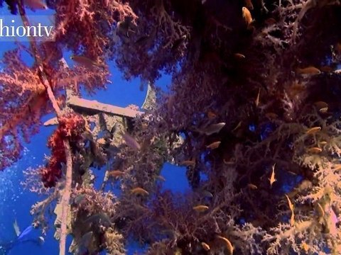 Black & White Diamonds Underwater Photoshoot! | FashionTV