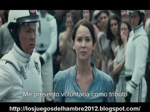 Los juegos del hambre (hunger games) Tv spot Tributo subtitulos español