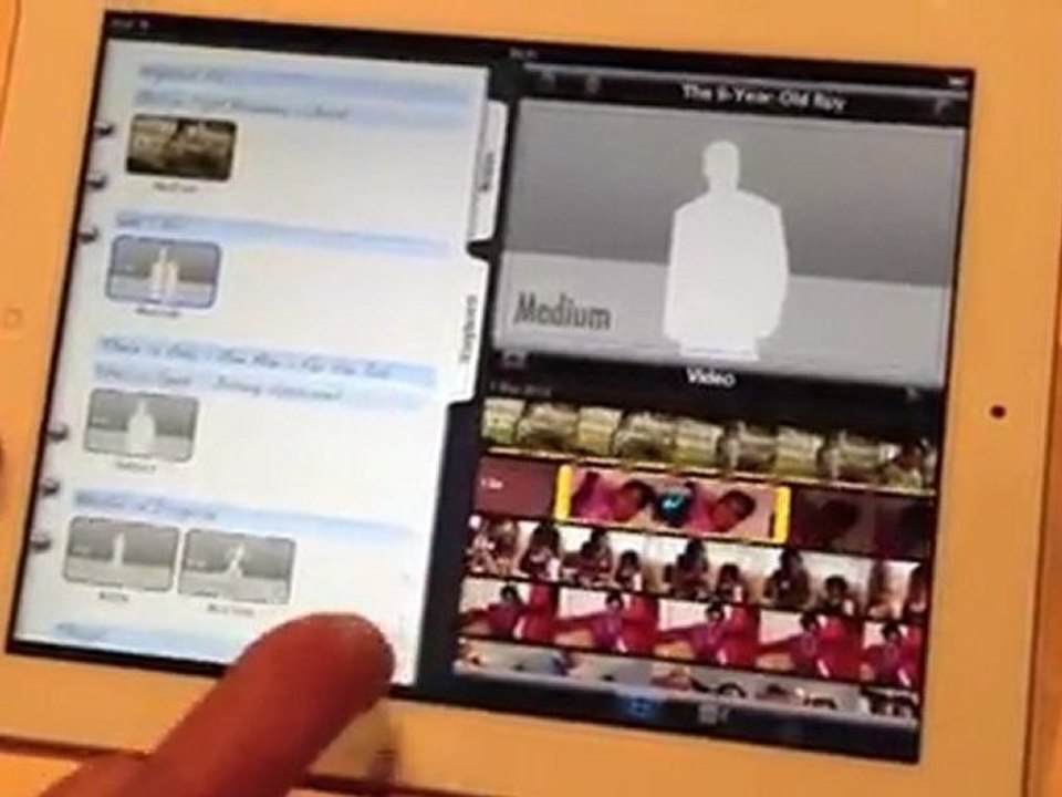 iPad 3 : iMovie