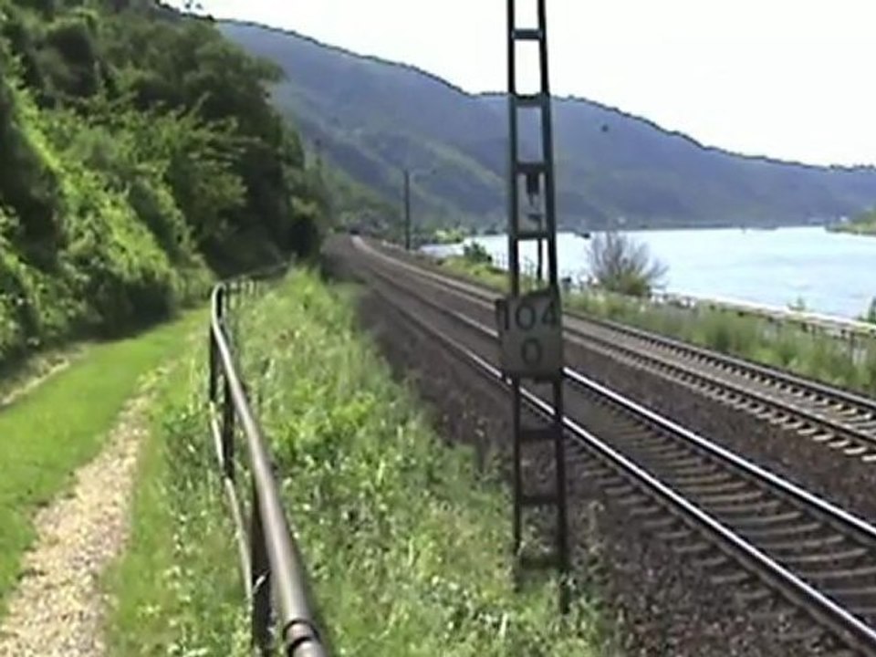 MWB Taurus, 3x BR185, BR155, BR140, 2x BR143 Kamp - Bornhofen am Rhein