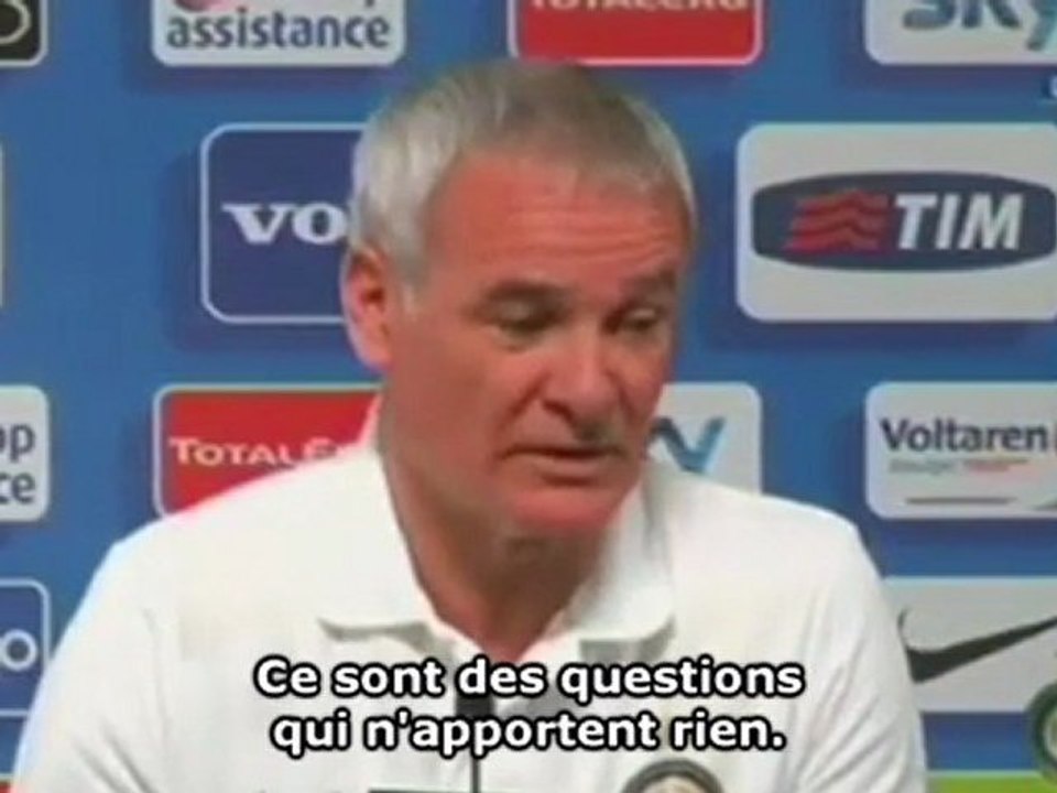 L'Inter et Ranieri sont déterminés