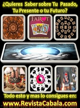 Promo Revista Cabala Lecturas de cartas del tarot, Horoscopo y mas