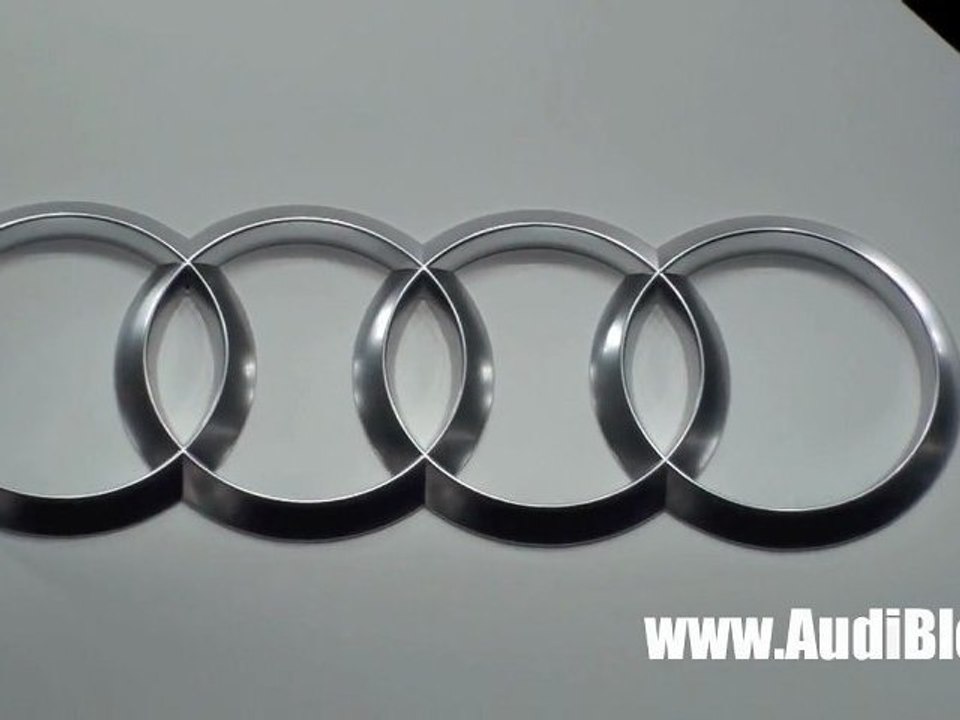 Audi sur le salon de l'auto de Genève 2012