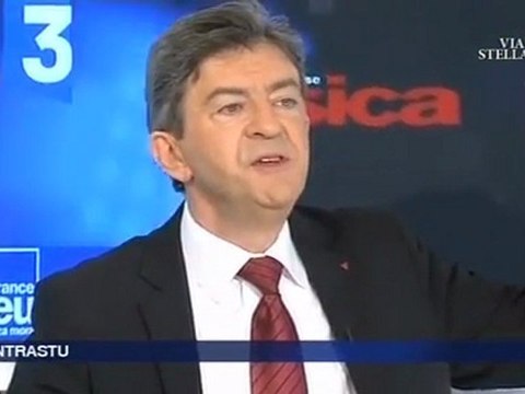 Jean-Luc Mélenchon - Fr3 Corse - Cuntrastu