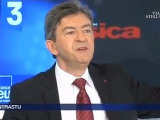 Jean-Luc Mélenchon -  Fr3 Corse - Cuntrastu
