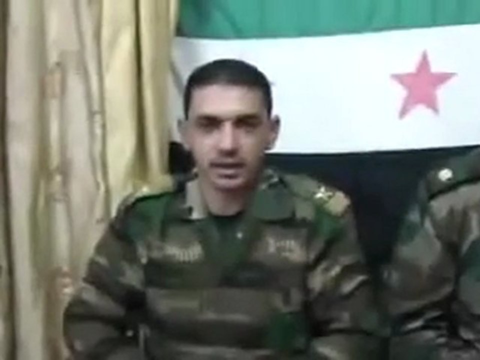 فري برس حمص انشقاق ابن الرستن الملازم سليمان محمد حيدة    8 3 2012