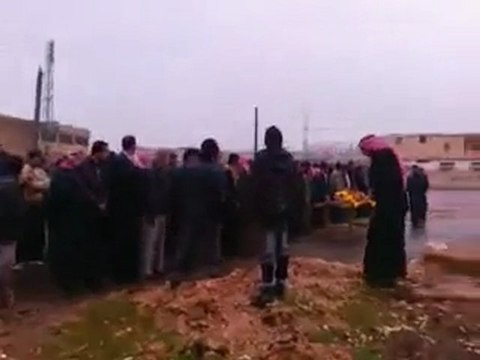 فري برس ادلب كنصفرة تشييع الشهيد محمد خالد حاج ياسين7 3 2012